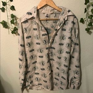 SOLD Unique and Rare Vintage Button Down
